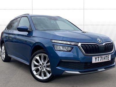 Used Skoda Kamiq SE L 150 HP (110 kW) 2021 Blue SUV