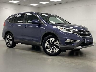 Used Honda CR-V EX 2017 Blue SUV