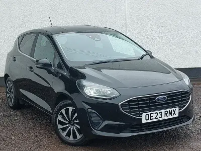 Used Ford Fiesta Titanium 100 HP (73 kW) 2023 Black Hatchback