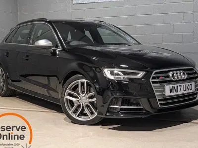 Used Audi S3 Sportback Advanced 310 HP (228 kW) 2017 Black Hatchback
