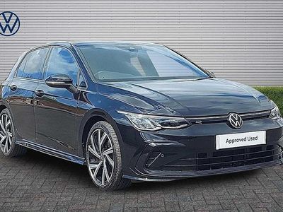 Used VW Golf VIII R-line 130 HP (95 kW) 2024 Black Hatchback