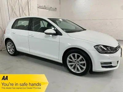 Used VW Golf VII GT 2013 White Hatchback