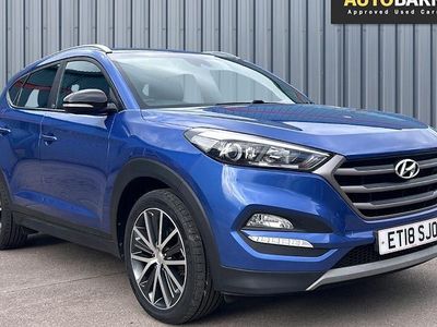 Used Hyundai Tucson GO! 116 HP (85 kW) 2018 Blue SUV
