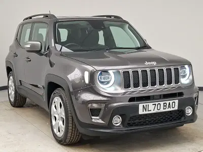 Begagnad Jeep Renegade Limited 120 HK (88 kW) 2020 Grå SUV