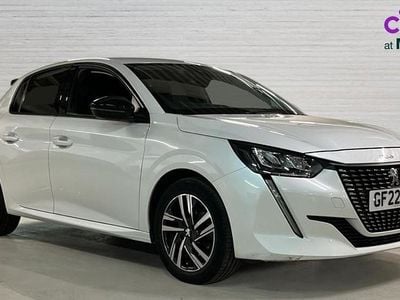Used Peugeot 208 Allure Premium 100 HP (73 kW) 2022 White Hatchback
