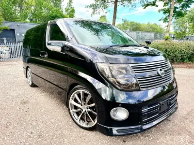 Used Nissan Elgrand 2009 Black MPV