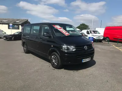 Used VW T5 SE 102 HP (75 kW) 2013 Black Van