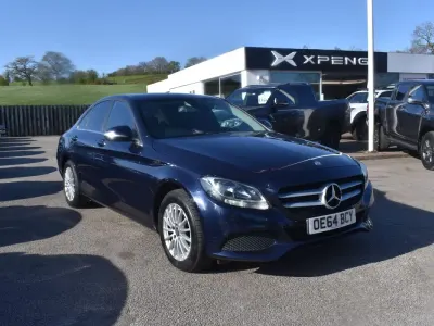 Used Mercedes C220 Executive 170 HP (125 kW) 2014 Blue Sedan