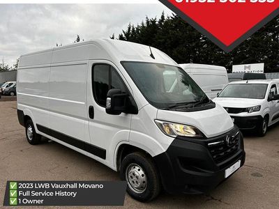 White Used 2023 Vauxhall Movano S MPV | £15,995 (Fair price)