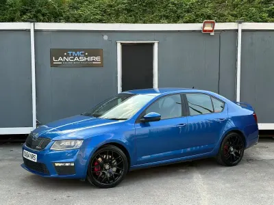 Used Skoda Octavia vRS 2015 Blue Estate