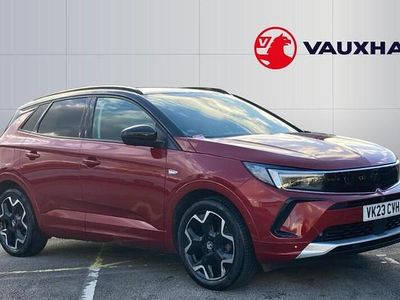Used Vauxhall Grandland X Ultimate 131 HP (96 kW) 2023 Red SUV