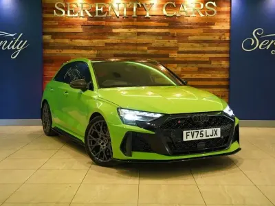 Used Audi RS3 Design 400 HP (294 kW) 2025 Green Sedan