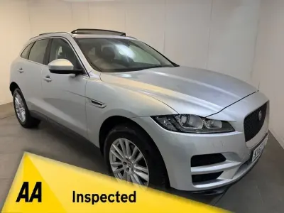 Used Jaguar F-Pace Portfolio 250 HP (183 kW) 2017 Silver SUV