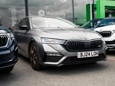 Used Skoda Octavia vRS 241 HP (177 kW) 2024 Graphite grey metallic Hatchback
