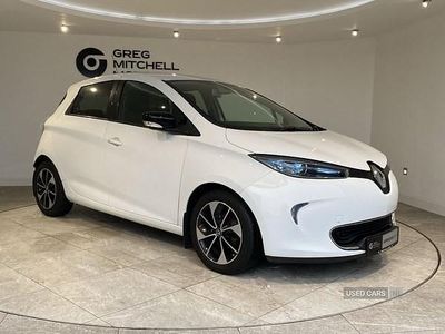 White Used 2018 Renault Zoe Dynamique Hatchback | £5,395 (A bit pricey)