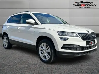 Usado Skoda Karoq SE Technology 150 CV (110 kW) 2018 Blanco SUV