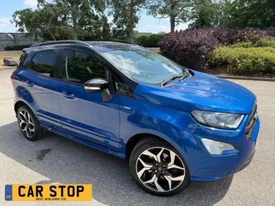 Used Ford Ecosport ST-Line 125 HP (91 kW) 2018 Blue SUV