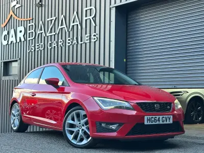 Used Seat Leon FR Sport 180 HP (132 kW) 2015 Red Coupe