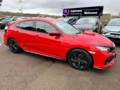 Używany Honda Civic Sport 182 KM (133 kW) 2018 Czerwony Hatchback