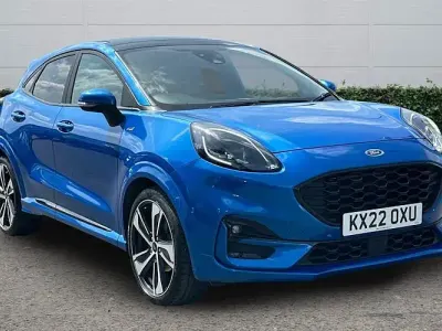 Used Ford Puma ST-Line X 125 HP (91 kW) 2022 Blue SUV
