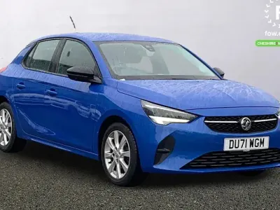 Used Vauxhall Corsa 75 HP (55 kW) 2021 Blue Hatchback