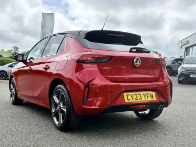 Used Vauxhall Corsa Ultimate 99 HP (72 kW) 2023 Red Hatchback