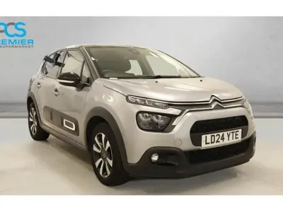 Used Citroën C3 PureTech 108 HP (79 kW) 2024 Cumulus grey metallic Hatchback