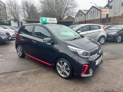 Used Kia Picanto GT-Line 2018 Black Hatchback