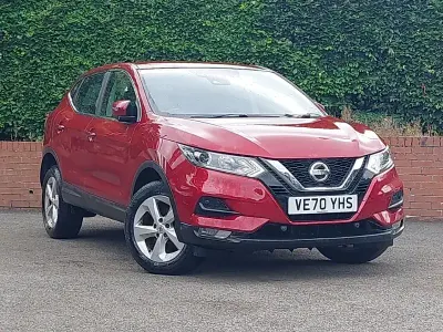 Used Nissan Qashqai Acenta Premium 140 HP (102 kW) 2021 Red SUV