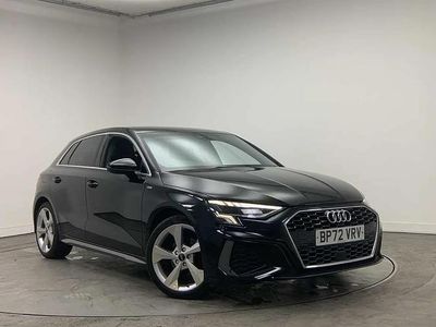 Used Audi A3 S-Line 147 HP (108 kW) 2023 Black Sedan