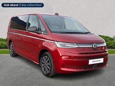 Used VW Multivan Style 218 HP (160 kW) 2024 Red Van