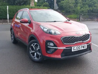 Used Kia Sportage 174 HP (127 kW) 2020 Red SUV