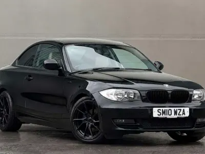 Used BMW 118 Coupé Sport Line 143 HP (105 kW) 2010 Black Coupe