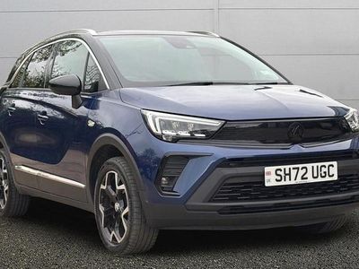 Used Vauxhall Crossland Ultimate 131 HP (96 kW) 2023 Blue SUV