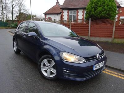 Blue Used 2015 VW Golf VII Match Hatchback | £8,395 (Fair price)