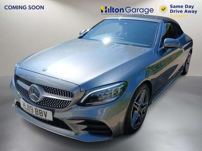 Begagnad Mercedes C200 AMG Line Premium 198 HK (145 kW) 2019 Grå Cab