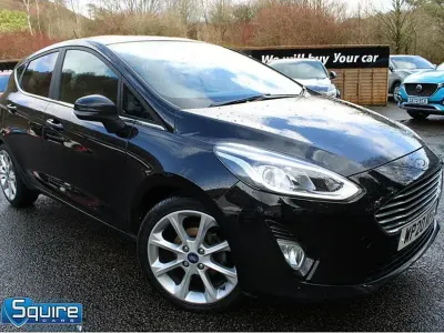 Used Ford Fiesta Titanium X 95 HP (69 kW) 2020 Black Hatchback