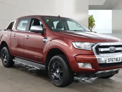 Used Ford Ranger Limited 200 HP (147 kW) 2017 Red Pickup