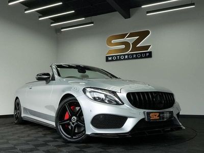 Silver Used 2018 Mercedes C250 AMG Line Premium Plus Cabriolet | £14,995 (Good price)