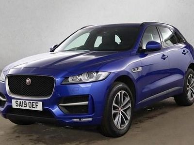 Used Jaguar F-Pace R-Sport 180 HP (132 kW) 2019 Blue SUV