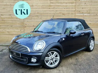 Usado Mini Cooper D Cabriolet 2014 Azul Descapotable
