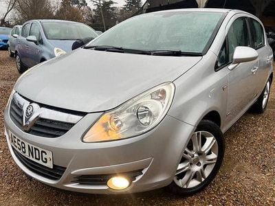 Used Vauxhall Corsa Design Edition 2008 Silver Hatchback
