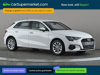 Used Audi A3 Advanced 110 HP (80 kW) 2023 White Sedan
