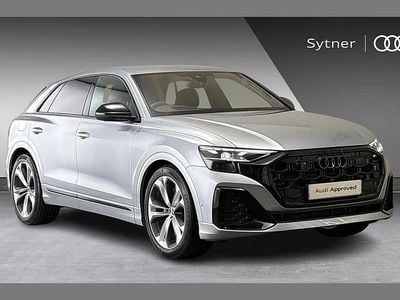 Silver Used 2025 Audi Q8 Black Edition SUV | £59,500 (Expensive)
