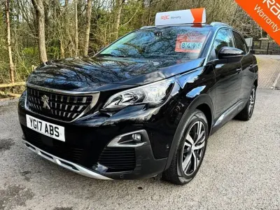 Used Peugeot 3008 Allure 120 HP (88 kW) 2017 Black SUV