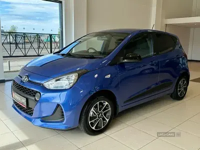 Used Hyundai i10 GO! 67 HP (49 kW) 2018 Blue Hatchback