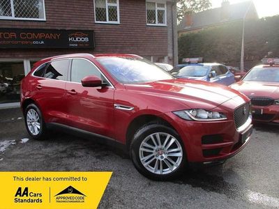 Second-hand Jaguar F-Pace Portfolio 180 CP (132 kW) 2016 Roșu SUV
