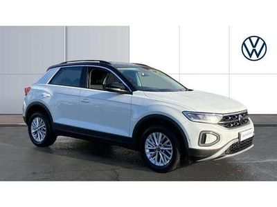 White Used 2023 VW T-Roc Life SUV | £18,193 (Fair price)