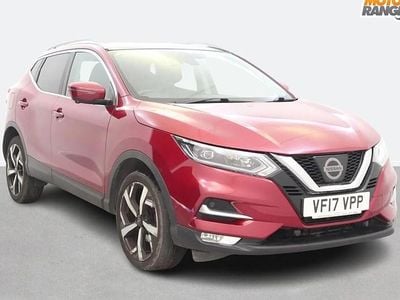 Red Used 2017 Nissan Qashqai Tekna SUV | £11,895 (Fair price)