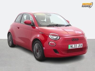 Used Fiat 500e Red 86 kW (118 HP) 2022 Red Hatchback